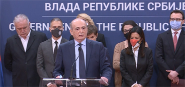   Одговор министра Милана Кркобабића на питања новинара на прес конференцији поводом годину дана рада Владе 