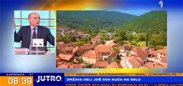  Ministar Milan Krkobabić o konkursu za dodelu još 500 seoskih kuća koje sprovodi Ministarstvo za brigu o selu u 2022. godini 
